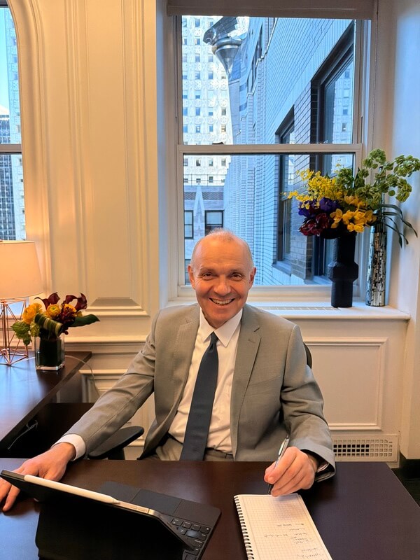Dr. Zlatin Ivanov in Office Room in Midtown Manhattan, NY